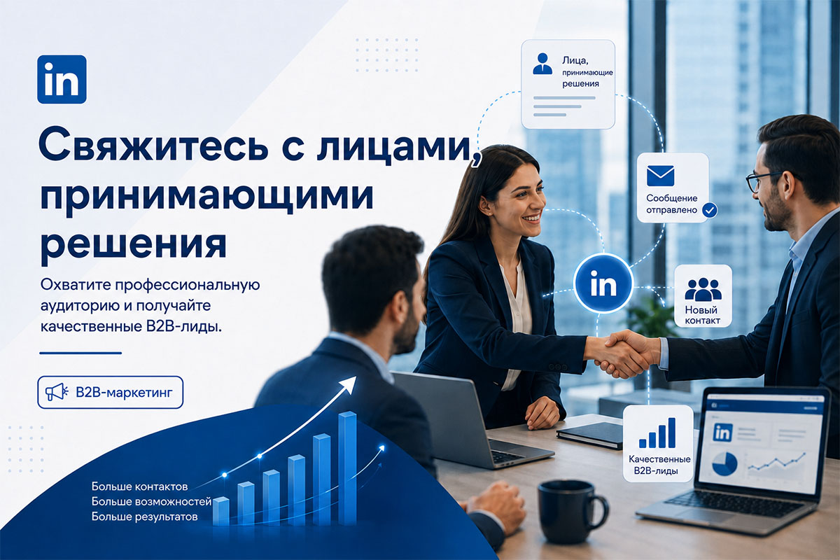 Реклама в LinkedIn &ndash; советы для B2B-компаний