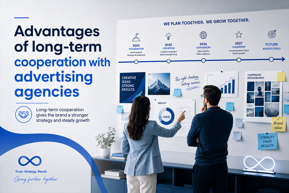 Benefits of long- term cooperation cooperation with advertising agencies